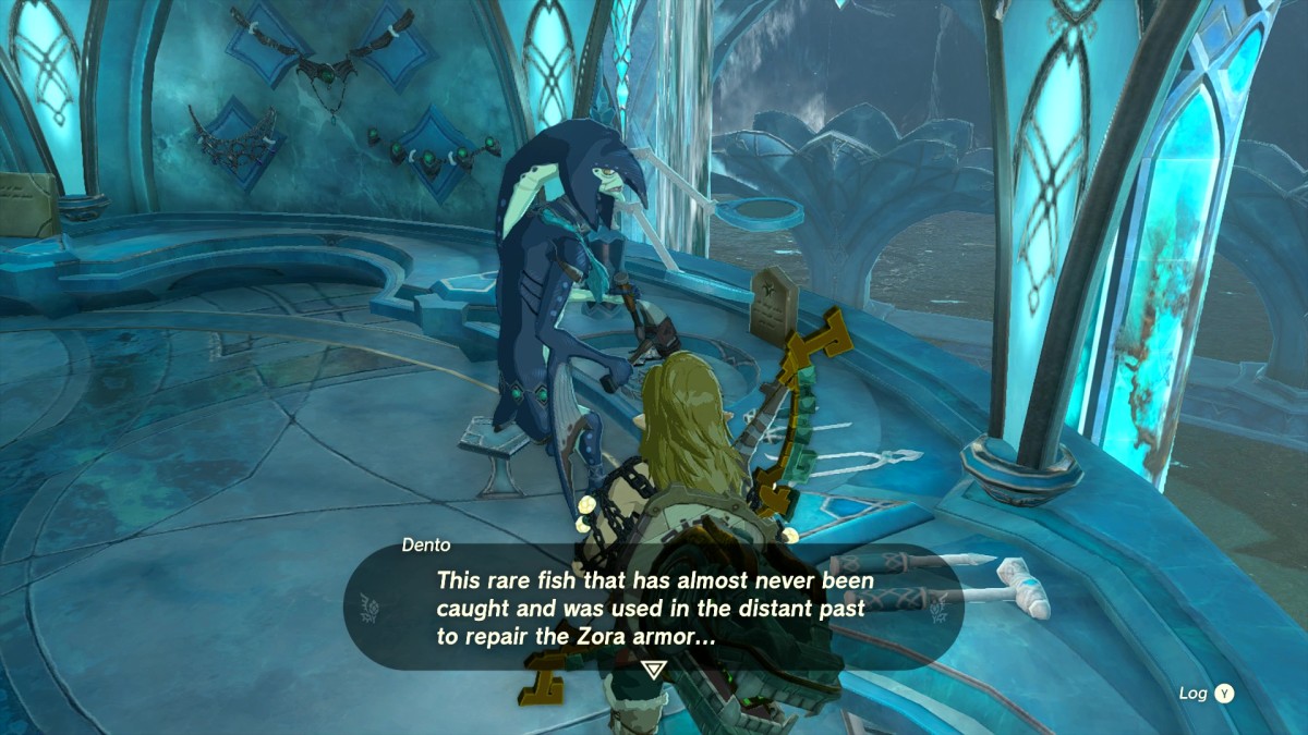 zelda tears of the kingdom zora armor quest glhf (4)