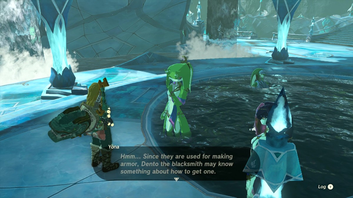 zelda tears of the kingdom zora armor quest glhf (6)