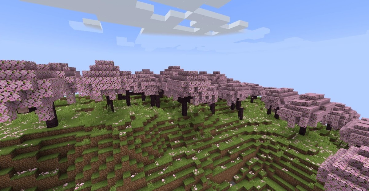 Minecraft Cherry Grove