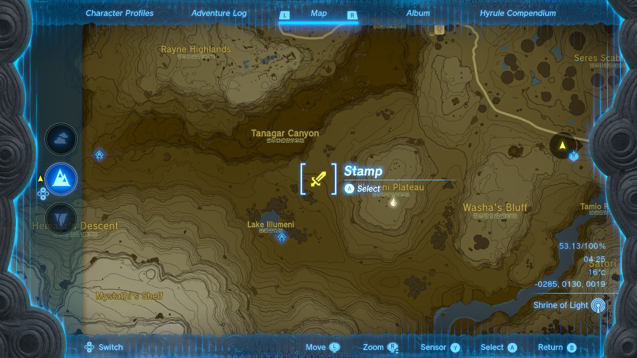 Zelda TOTK Lynel Location 2