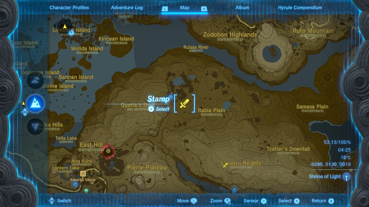 Zelda TOTK Lynel Location 5