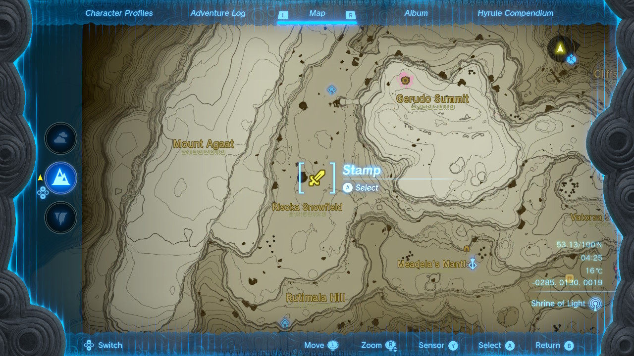 Zelda TOTK Lynel Location 10