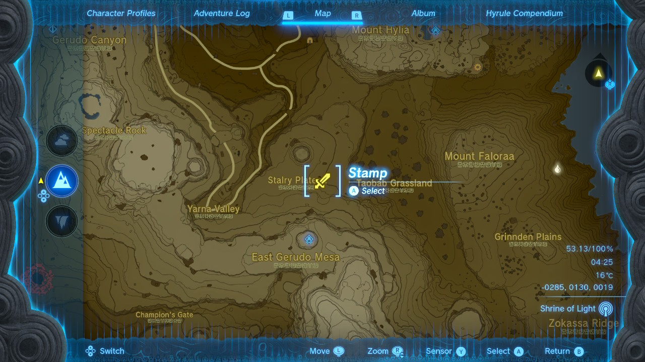 Zelda TOTK Lynel Location 9