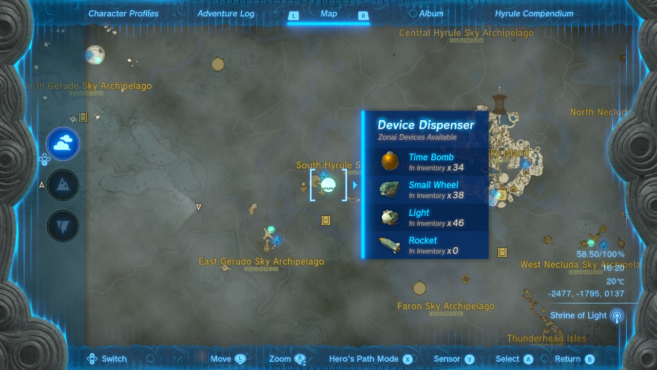 zelda totk zonai device dispenser locations glhf (25)