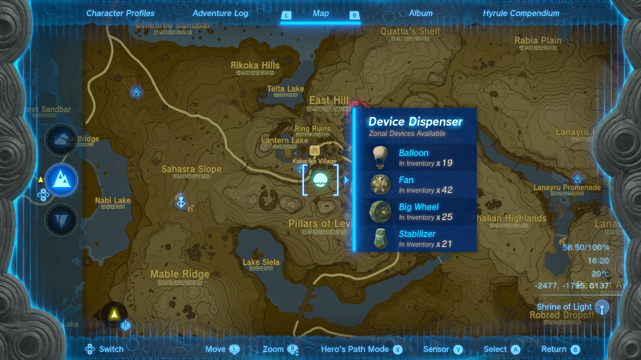 zelda totk zonai device dispenser locations glhf (1)