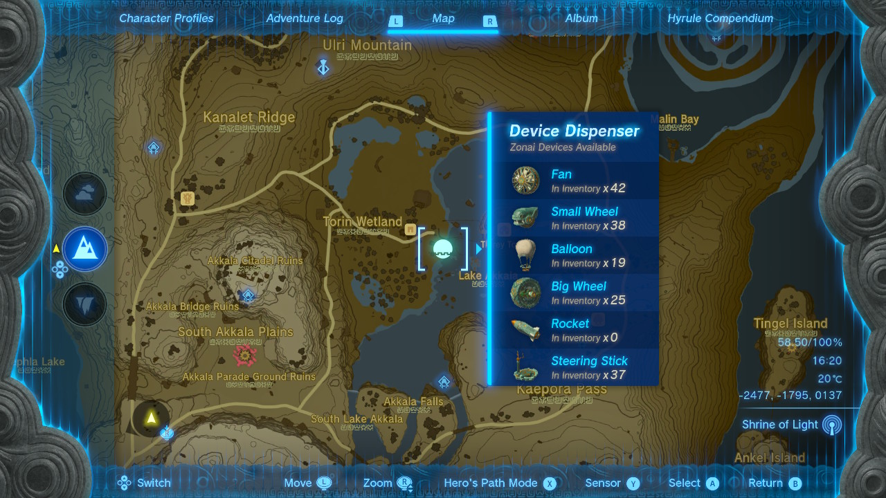 zelda totk zonai device dispenser locations glhf (2)