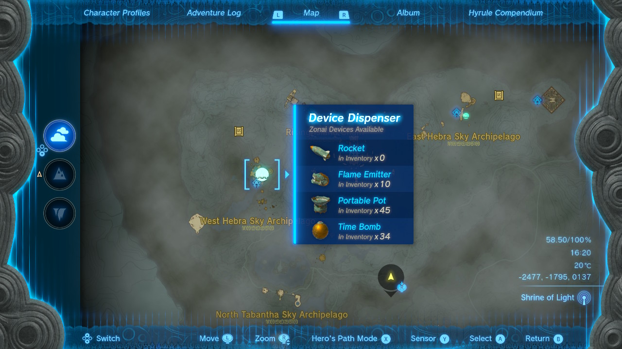 zelda totk zonai device dispenser locations glhf (4)