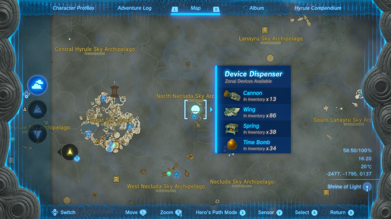 zelda totk zonai device dispenser locations glhf (16)