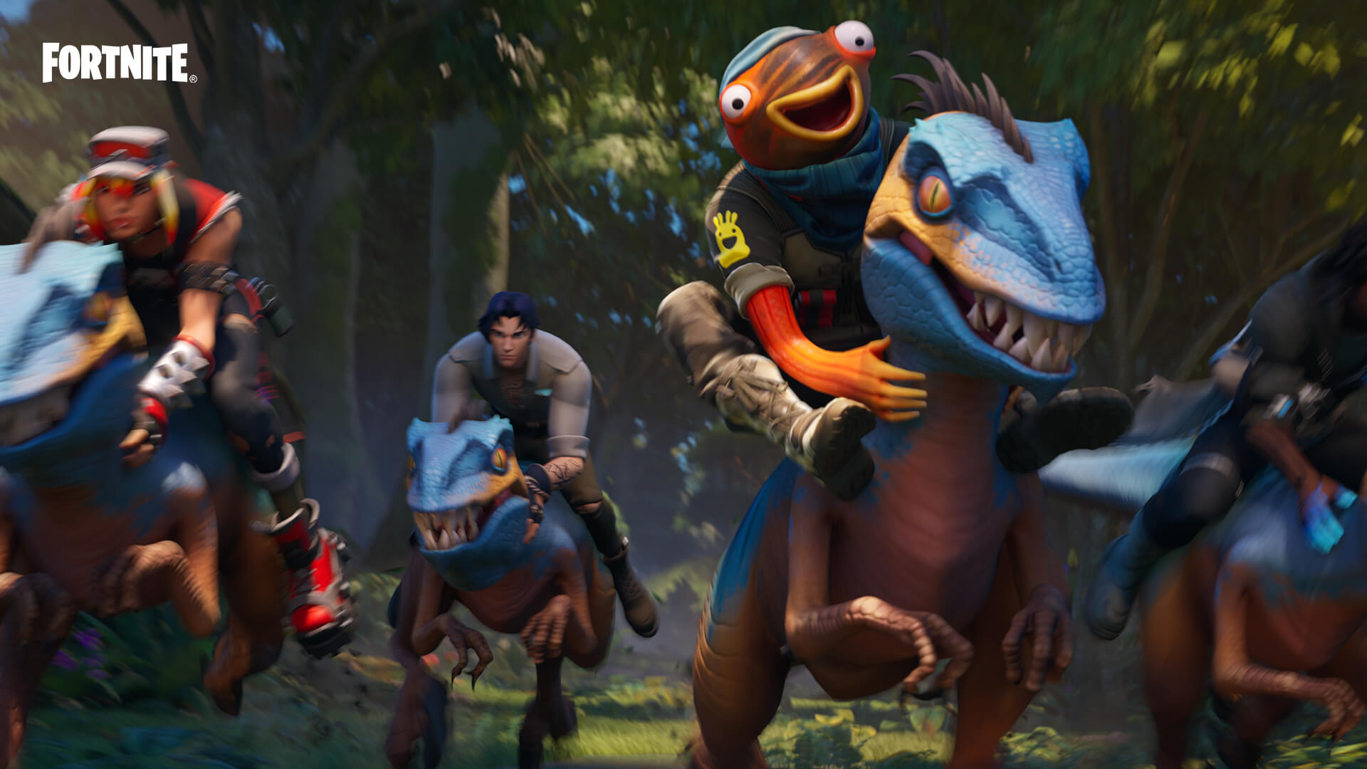 Fortnite Wilds raptors