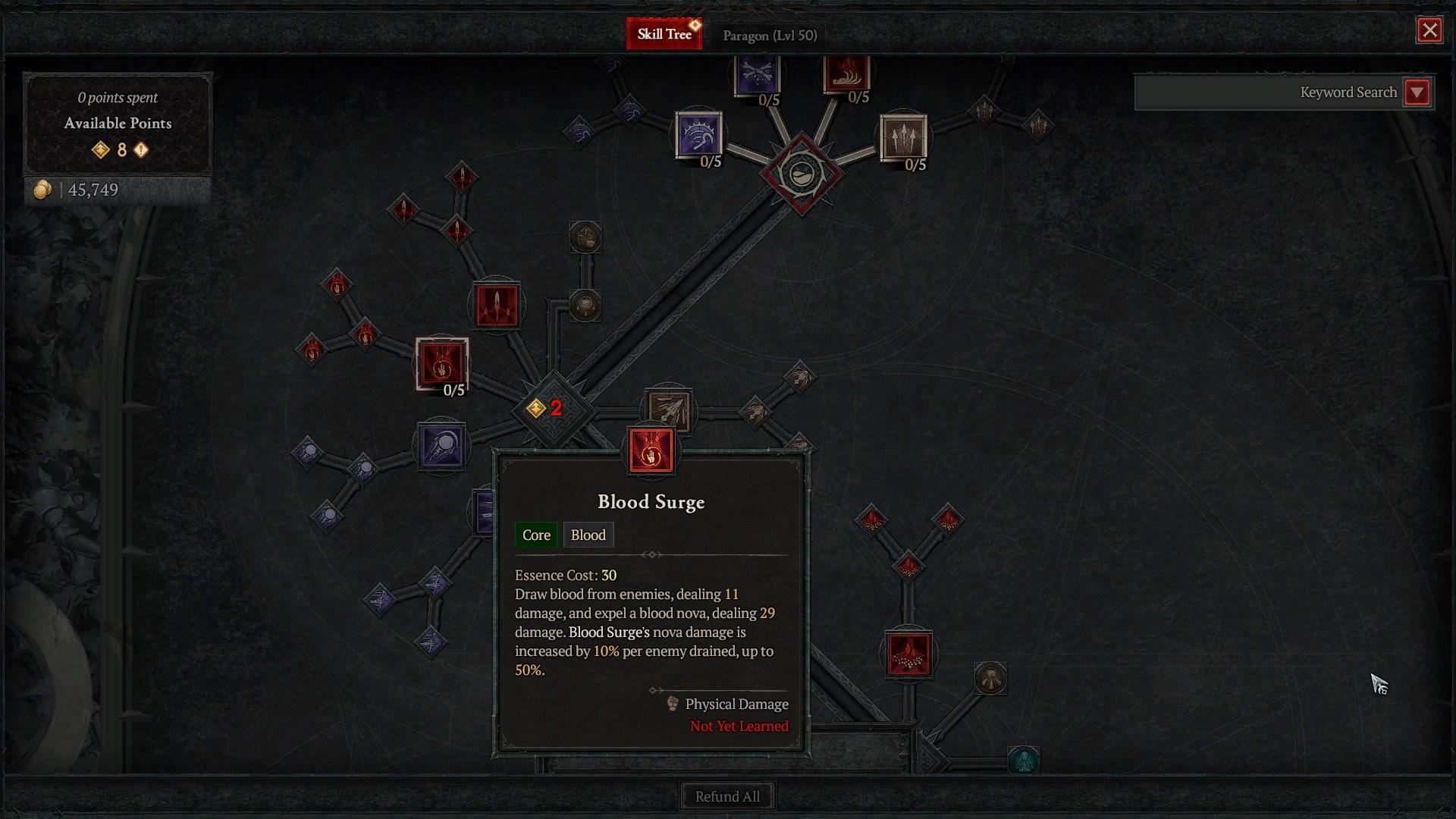 diablo 4 necro blood surge