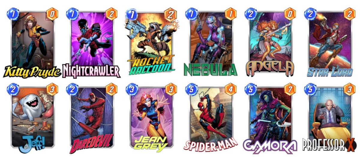 Marvel Snap Jean Grey Lockdown deck