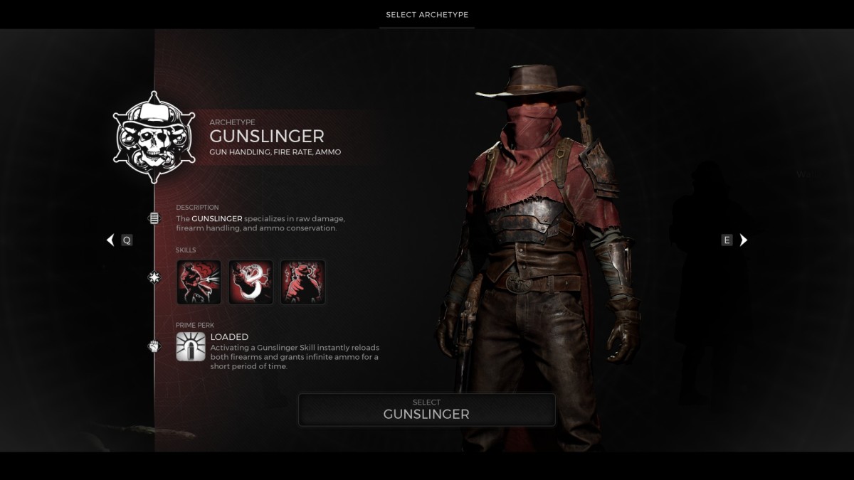 Remnant 2 Gunslinger class