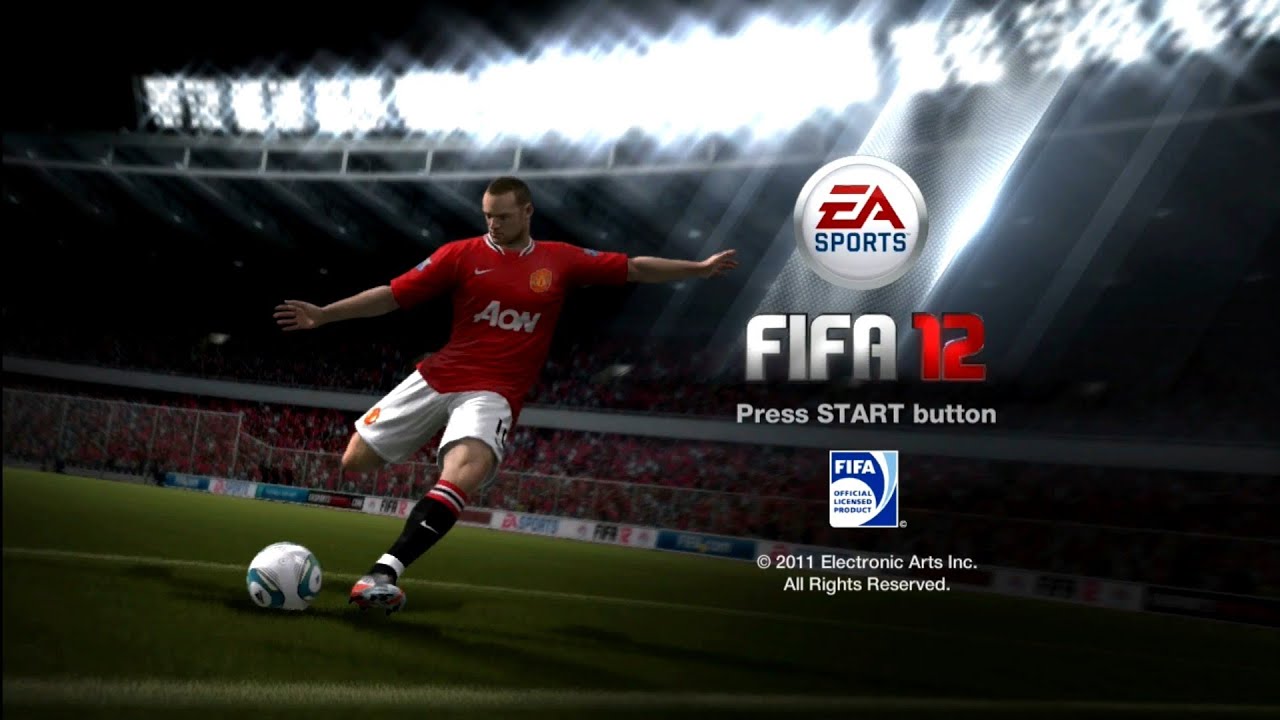 FIFA 12 splash screen