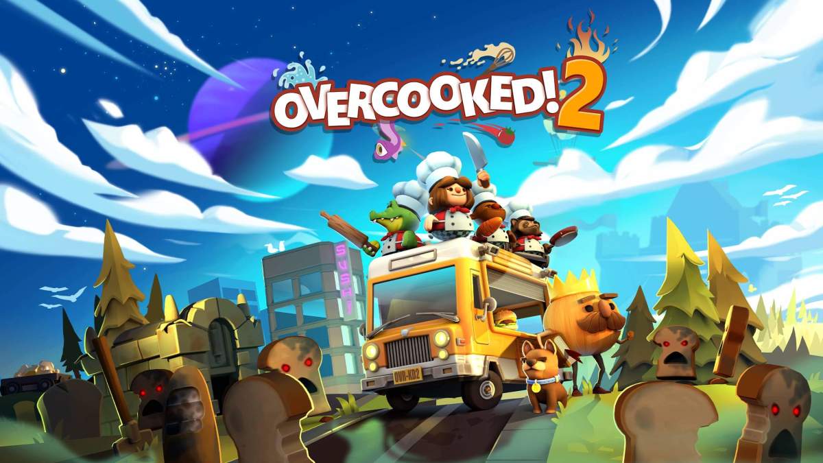 Overcooked 2 key art