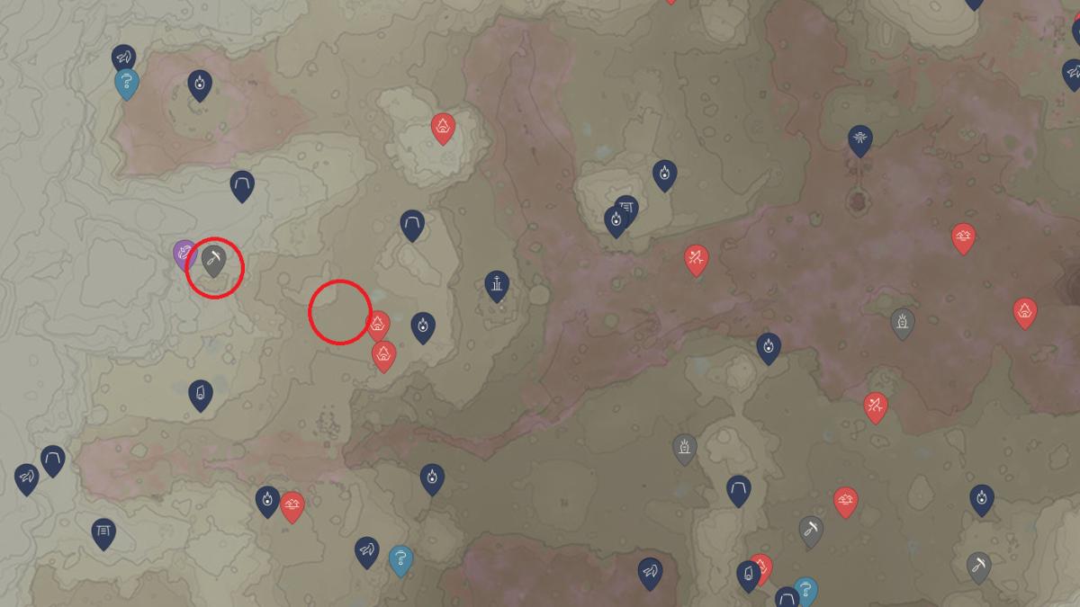 Enshrouded copper location