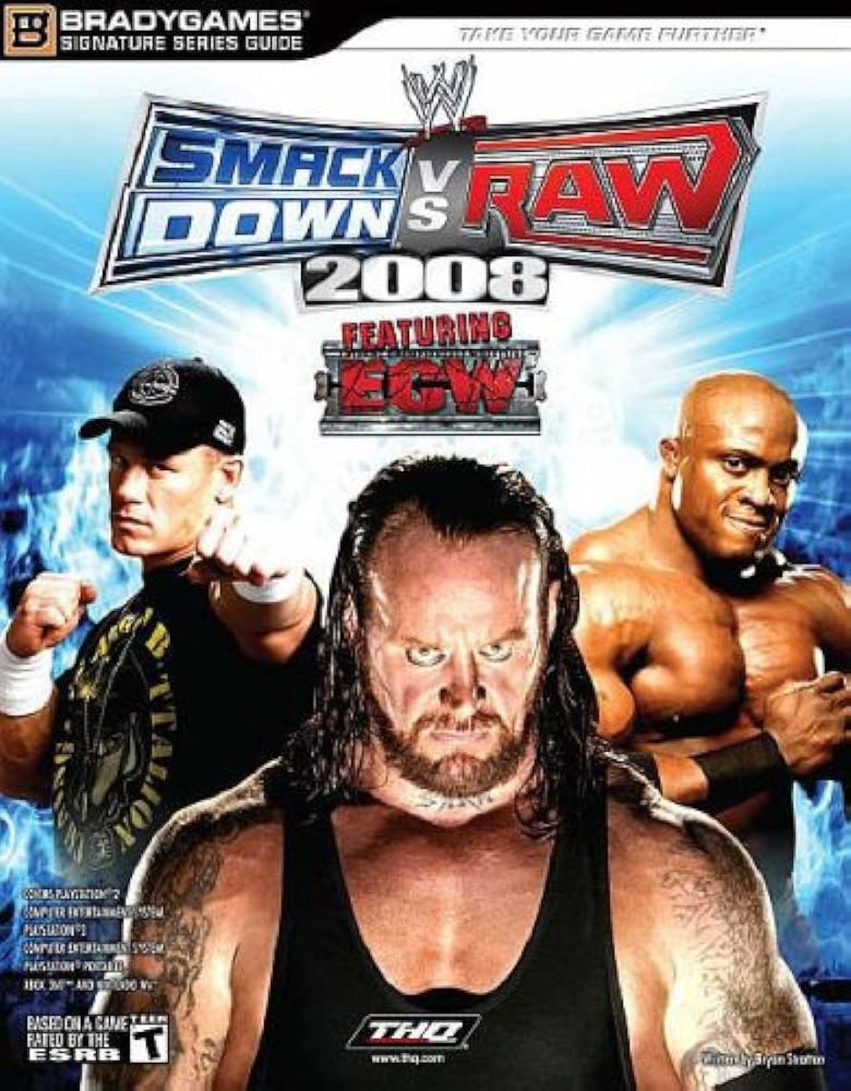 WWE Smackdown vs Raw 2008 cover