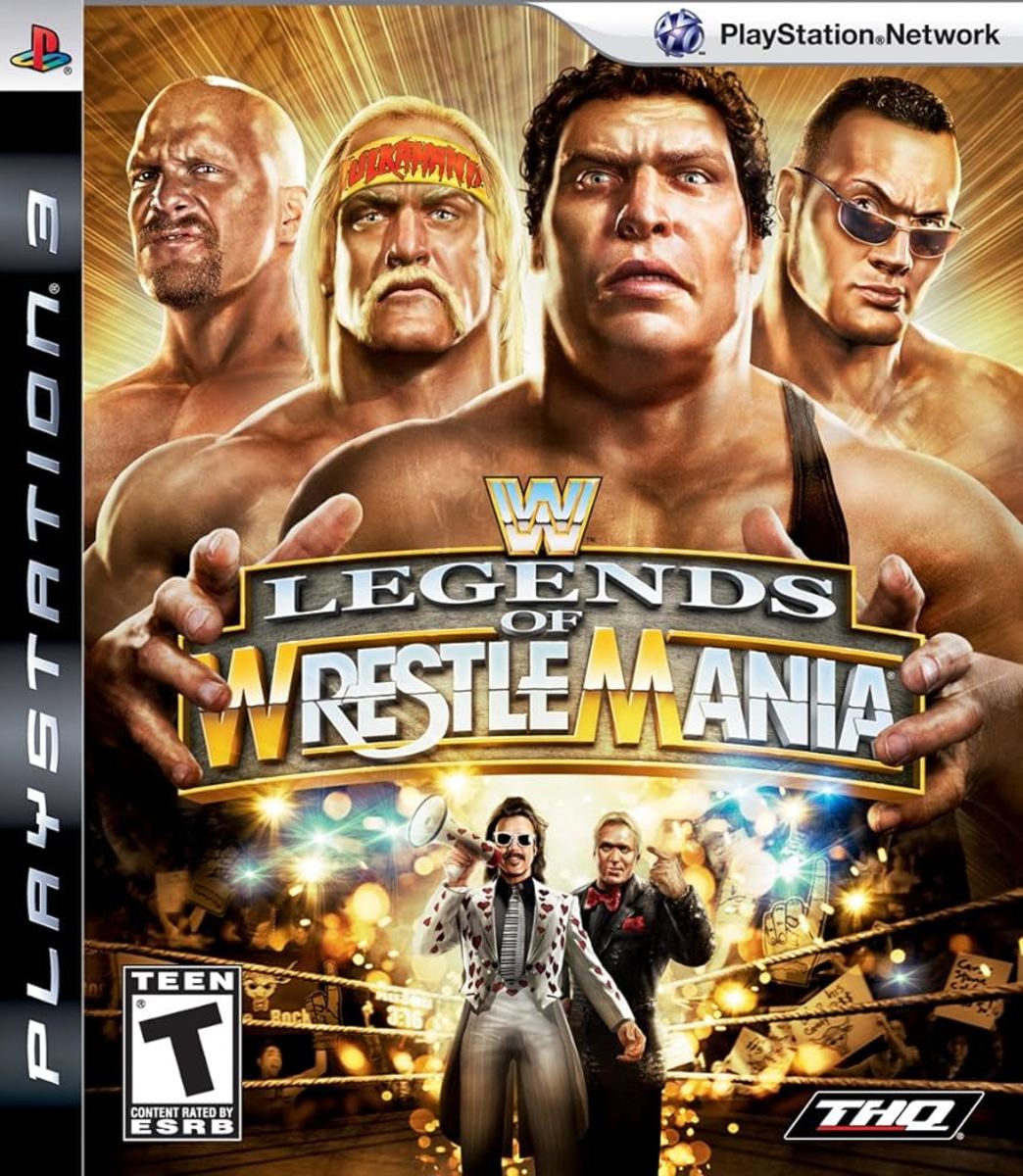 WWE Legends of WrestleMania cover