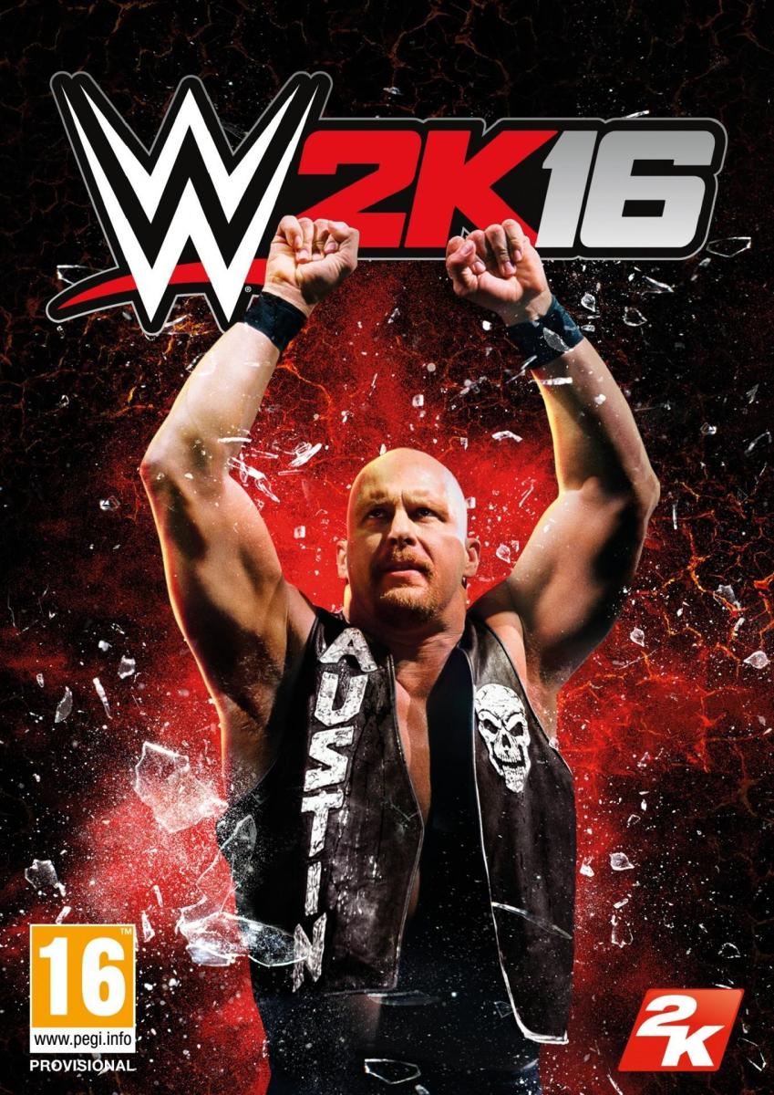 WWE 2K16 cover