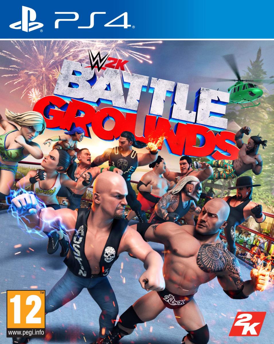 WWE 2K Battlegrounds cover