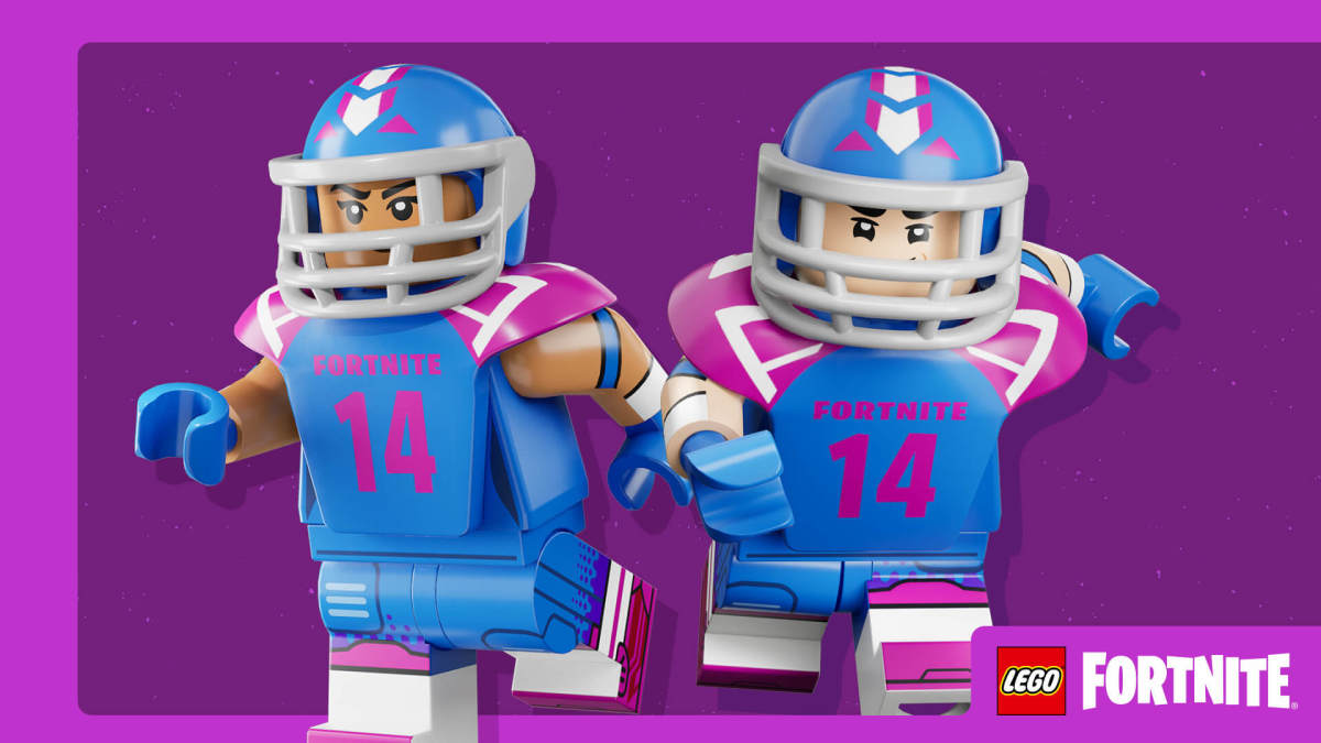 Lego Fortnite footballer