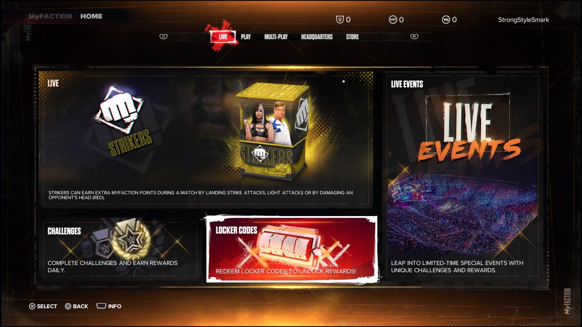 WWE 2K24 Locker Codes