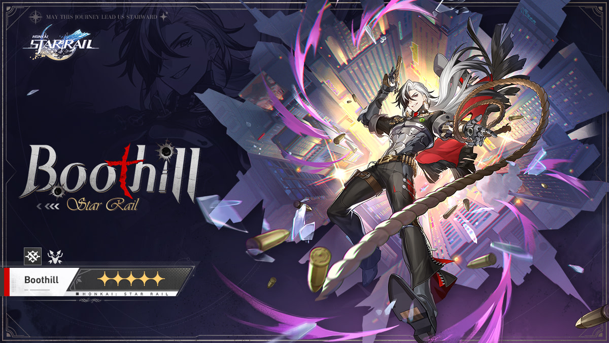 Honkai: Star Rail Boothill reveal artwork.