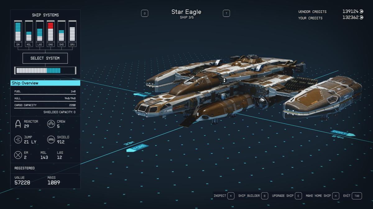 Starfield Star Eagle