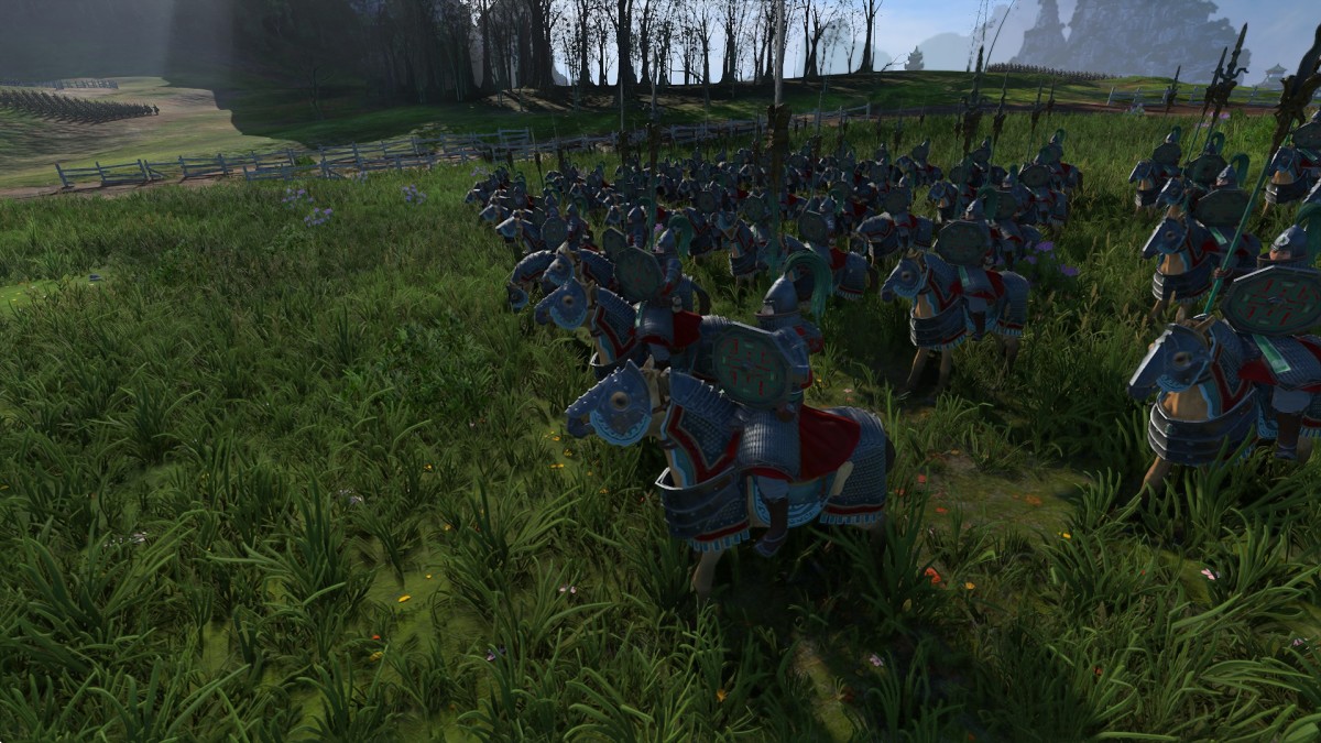 Total War: Warhammer 3 Jade Lancers.