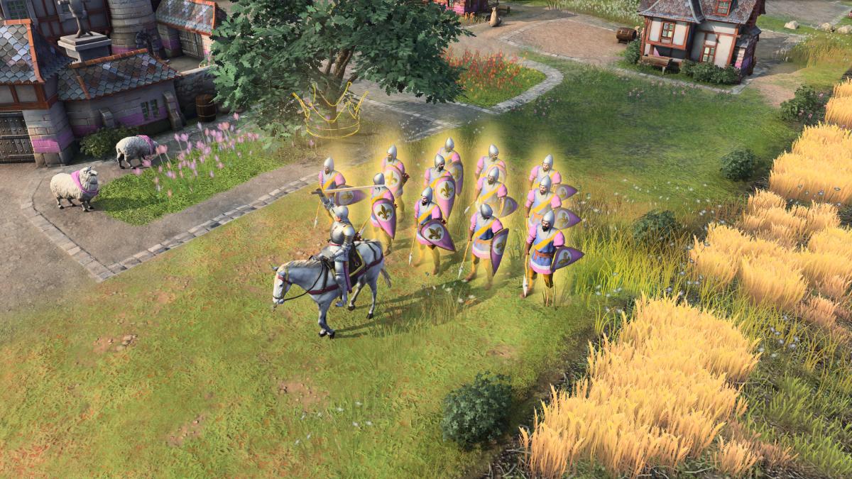 Age of Empires 4 Jeanne d'Arc Level 3.