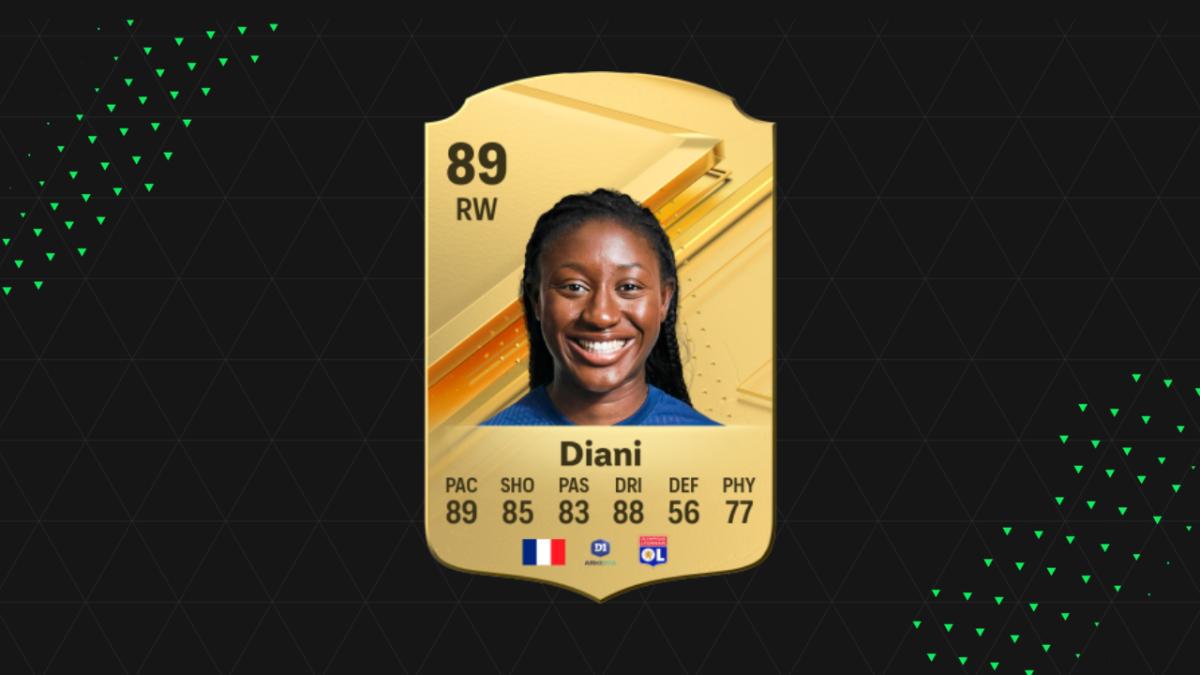 Kadidiatou Diani Ultimate Team card in EA FC 24