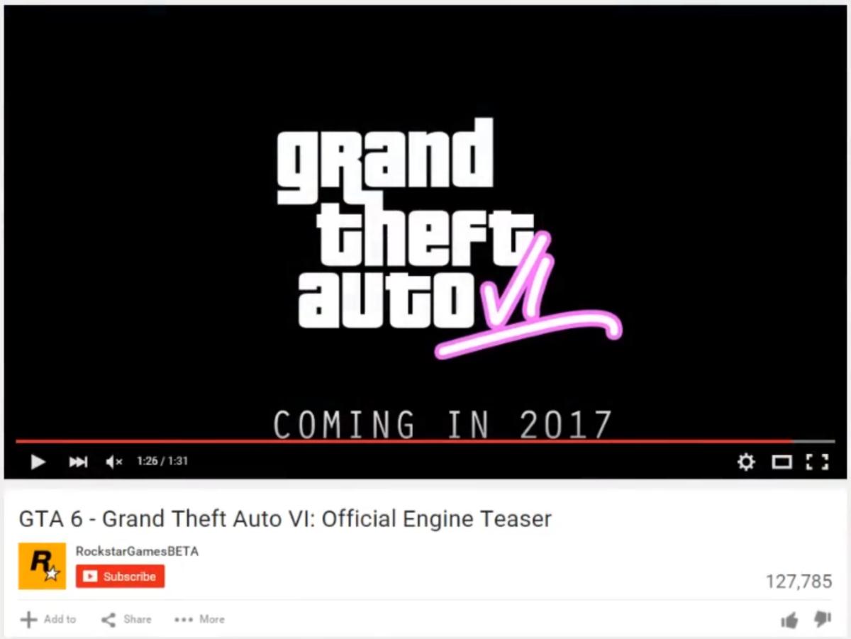 GTA 6 fake trailer