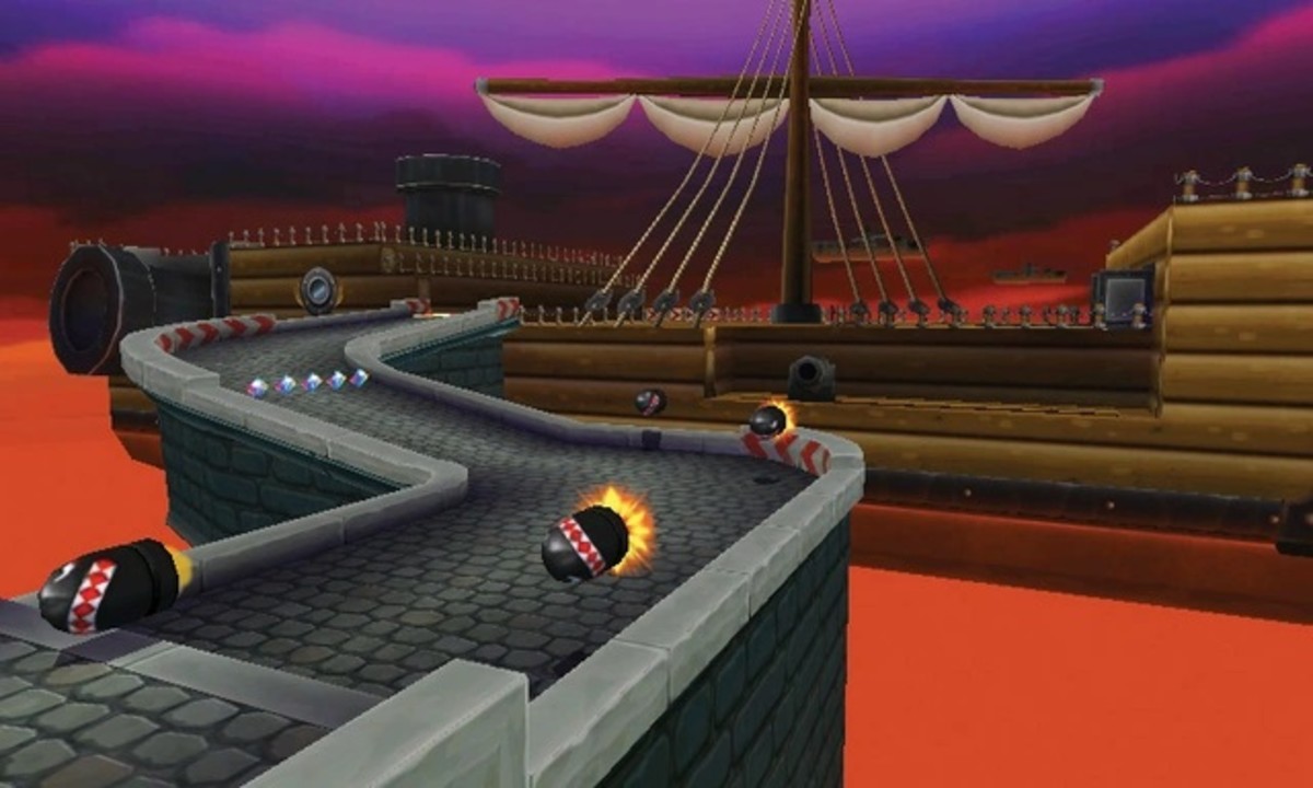 Mario Kart DS Airship Fortress