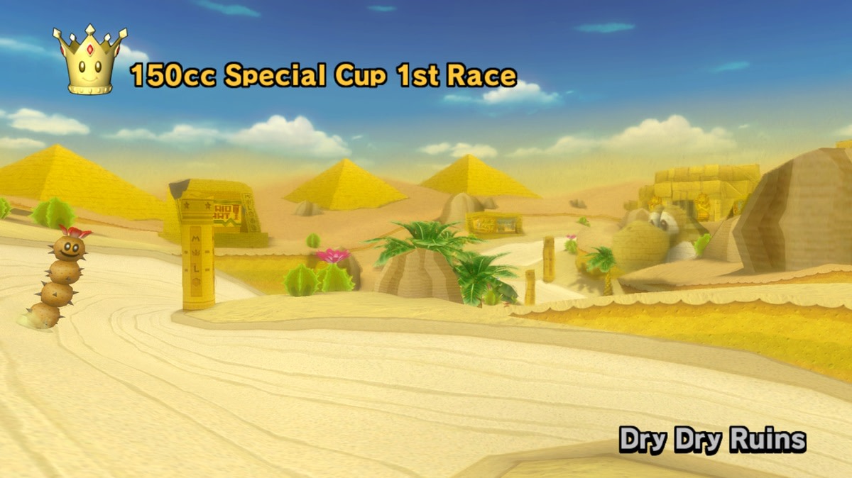 Mario Kart Dry Dry Ruins