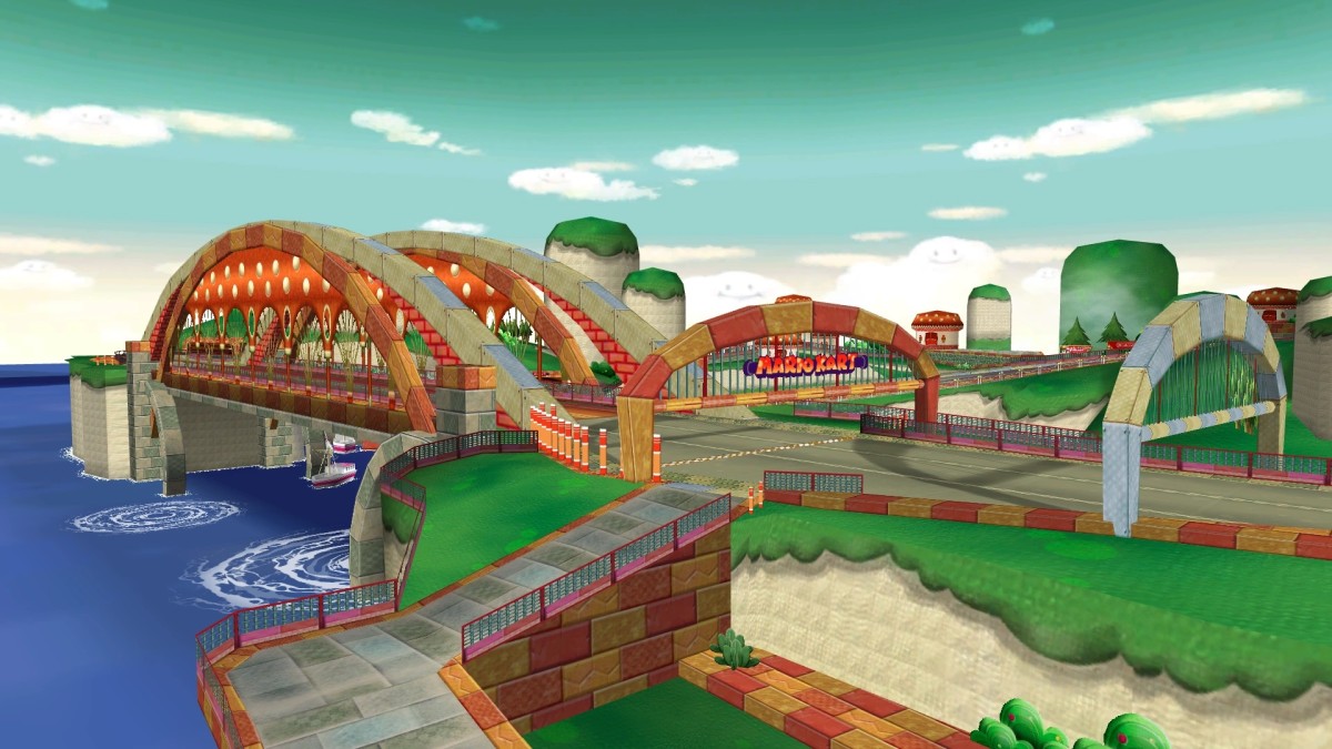 Mario Kart Double Dash Mushroom Bridge