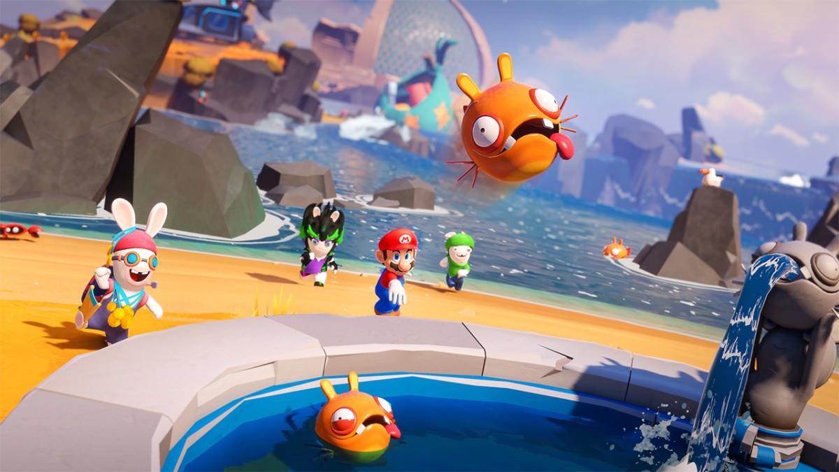 Mario + Rabbids Sparks of Hope screenshot.