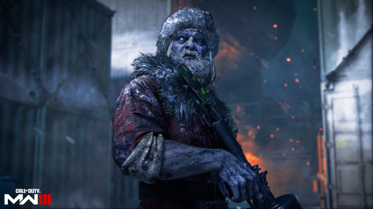 Call of Duty Modern Warfare 3 Santa skin.