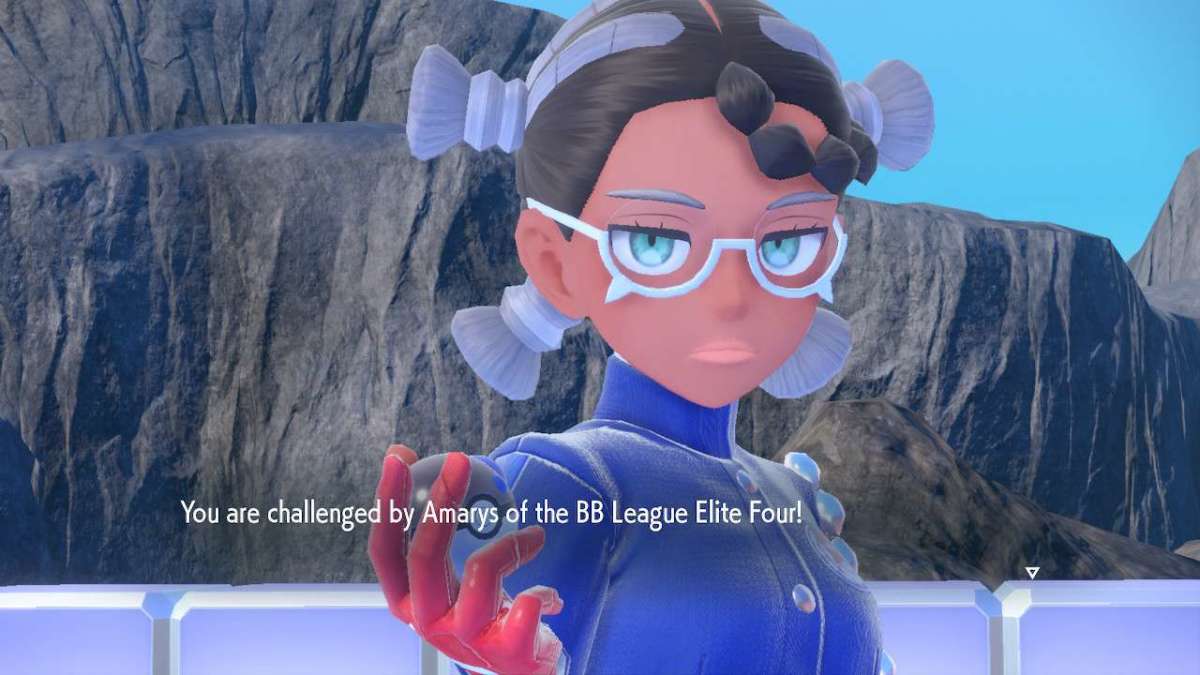 Amarys in Pokemon Scarlet & Violet DLC The Indigo Disk