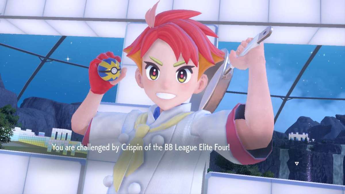 Crispin from Pokemon Scarlet & Violet DLC The Indigo Disk