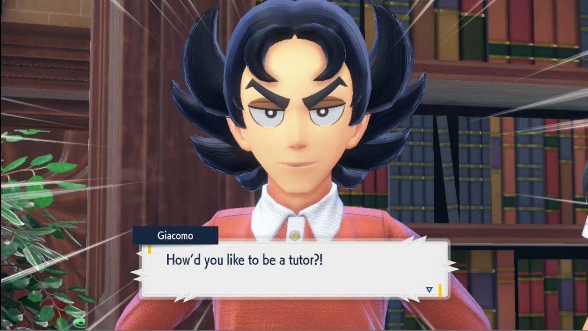 Pokemon SV DLC Team Star Giacomo school uniform