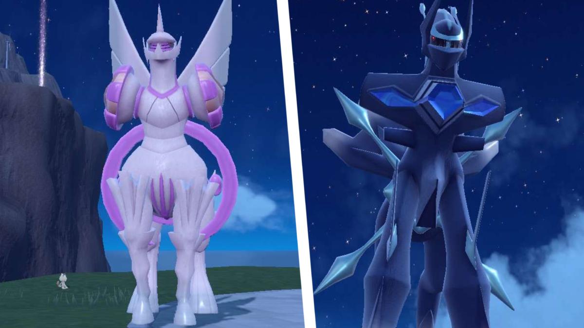 Origin Forme Palkia and Dialga