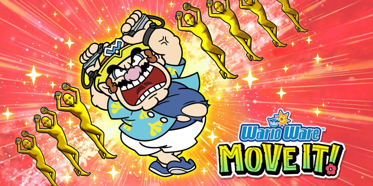 WarioWare Move It! key art